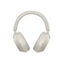 Sony - WH-1000XM5 Wireless Noise-Canceling Over-the-Ear Headphones - Silver