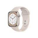 Apple Watch Series 8 Starlight Aluminum Case with Starlight Sport Band