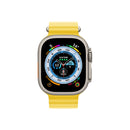 Apple Watch Ultra (GPS + Cellular) 49mm Titanium Case with with Yellow Ocean Band